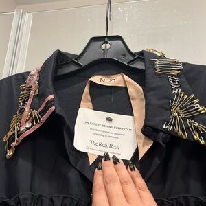 No. 21 safety pin dress